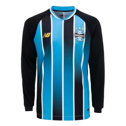 Camisa Grêmio Home 2025/26 Manga Longa - Torcedor Masculino - 