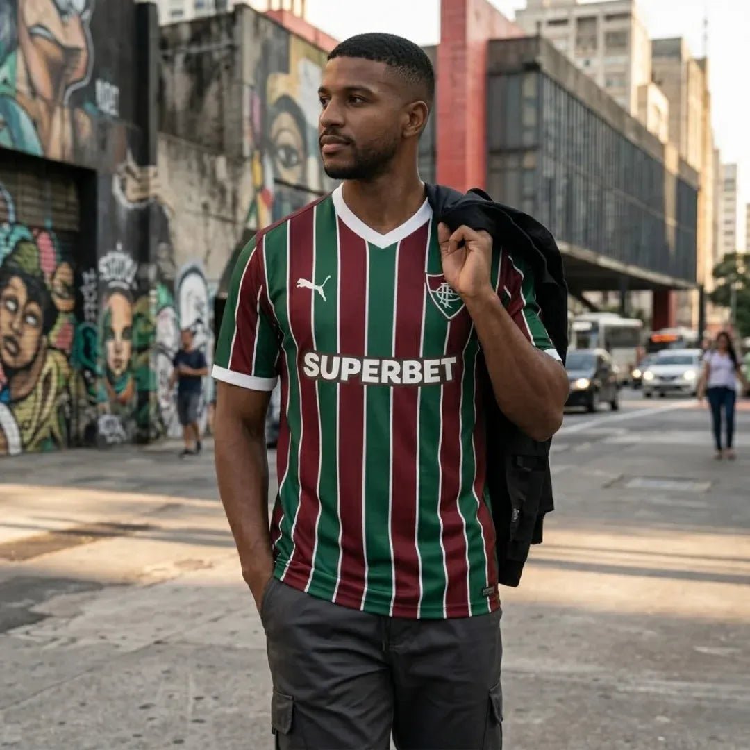 Camisa Fluminense Home 2026/27 - Torcedor Masculino - 