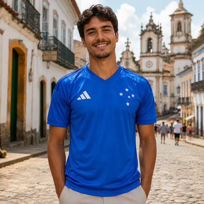 Camisa Cruzeiro Home 26/27 - Torcedor Masculino - 
