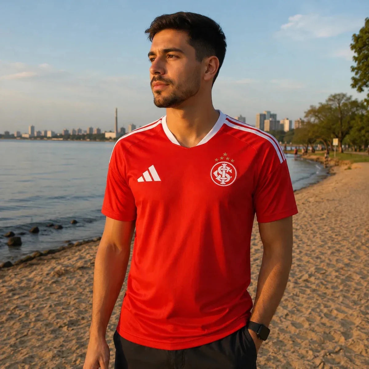 Camisa Internacional Home 26/27 - Torcedor Masculino - 