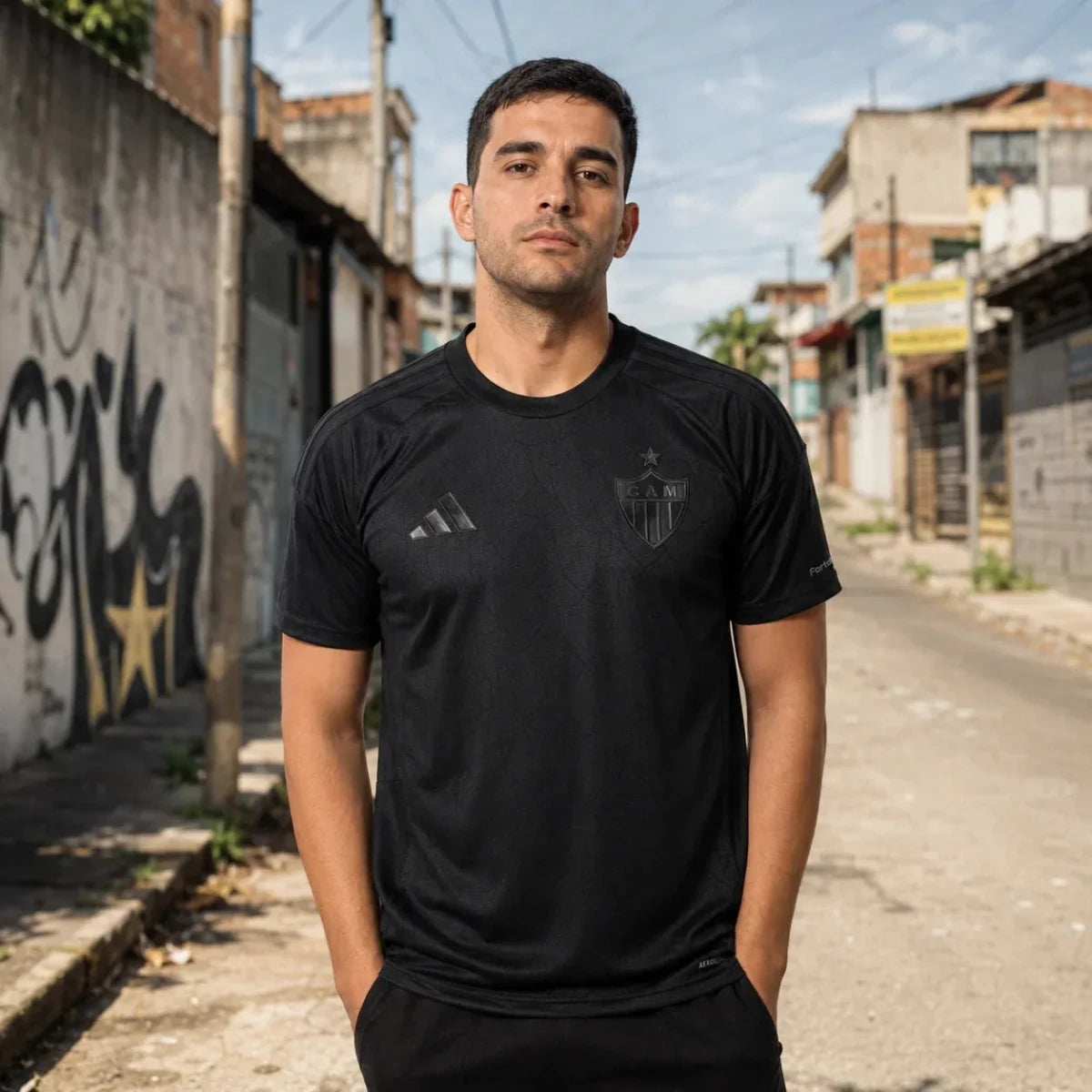 Camisa Atlético Mineiro All Black 26/26 - Torcedor Masculino - 