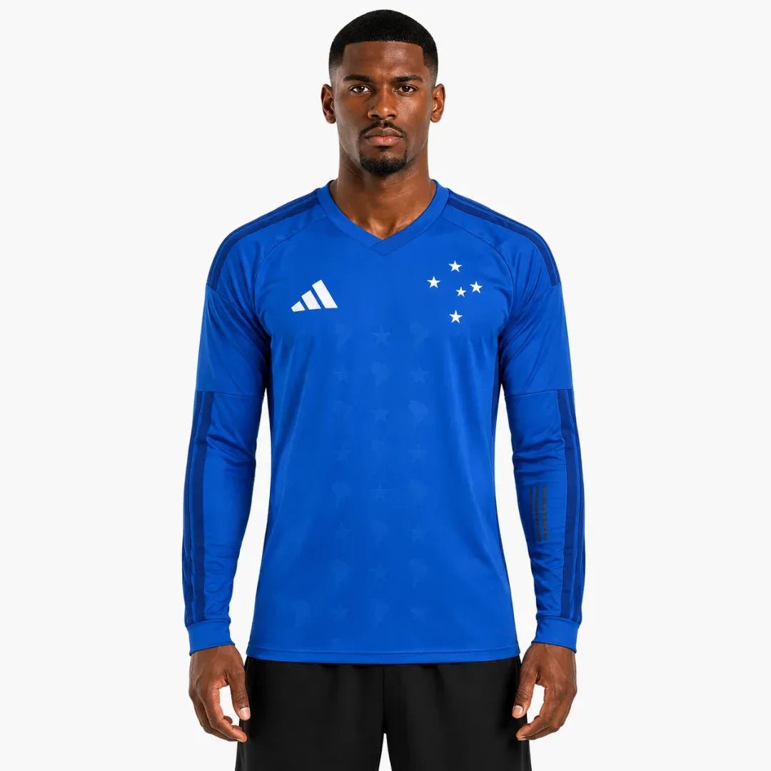 Camisa Cruzeiro Home Manga Longa 26/27 - Torcedor Masculino - 
