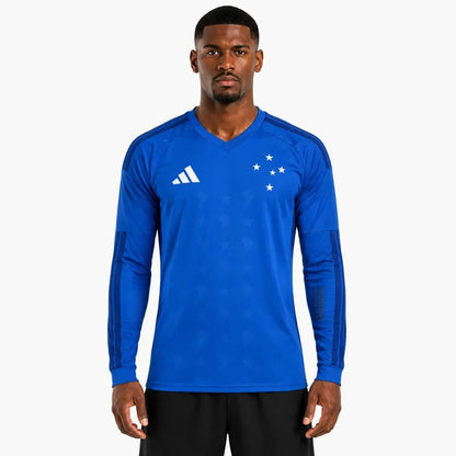 Camisa Cruzeiro Home Manga Longa 26/27 - Torcedor Masculino - 